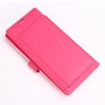 Wholesale Multi Pockets Folio Flip Leather Wallet Case with Strap for Samsung Galaxy S21 Plus 5G (Hot Pink)